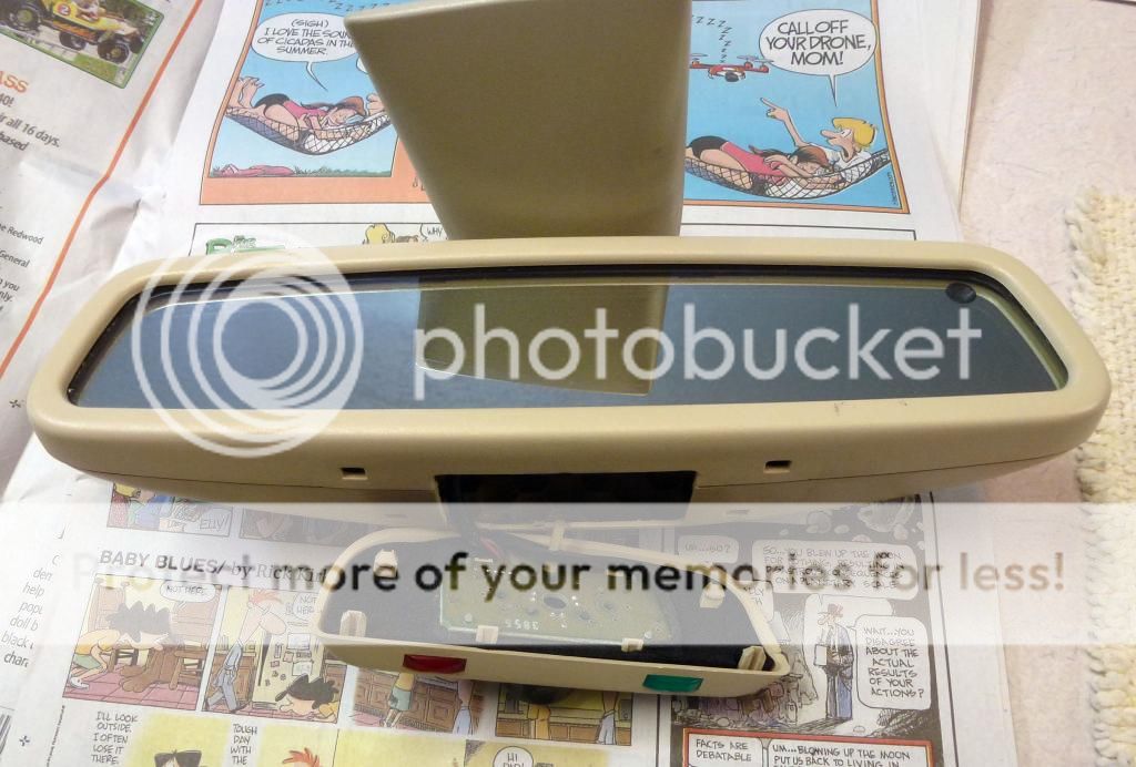 W210 Inside Mirror Repair PeachParts MercedesBenz Forum